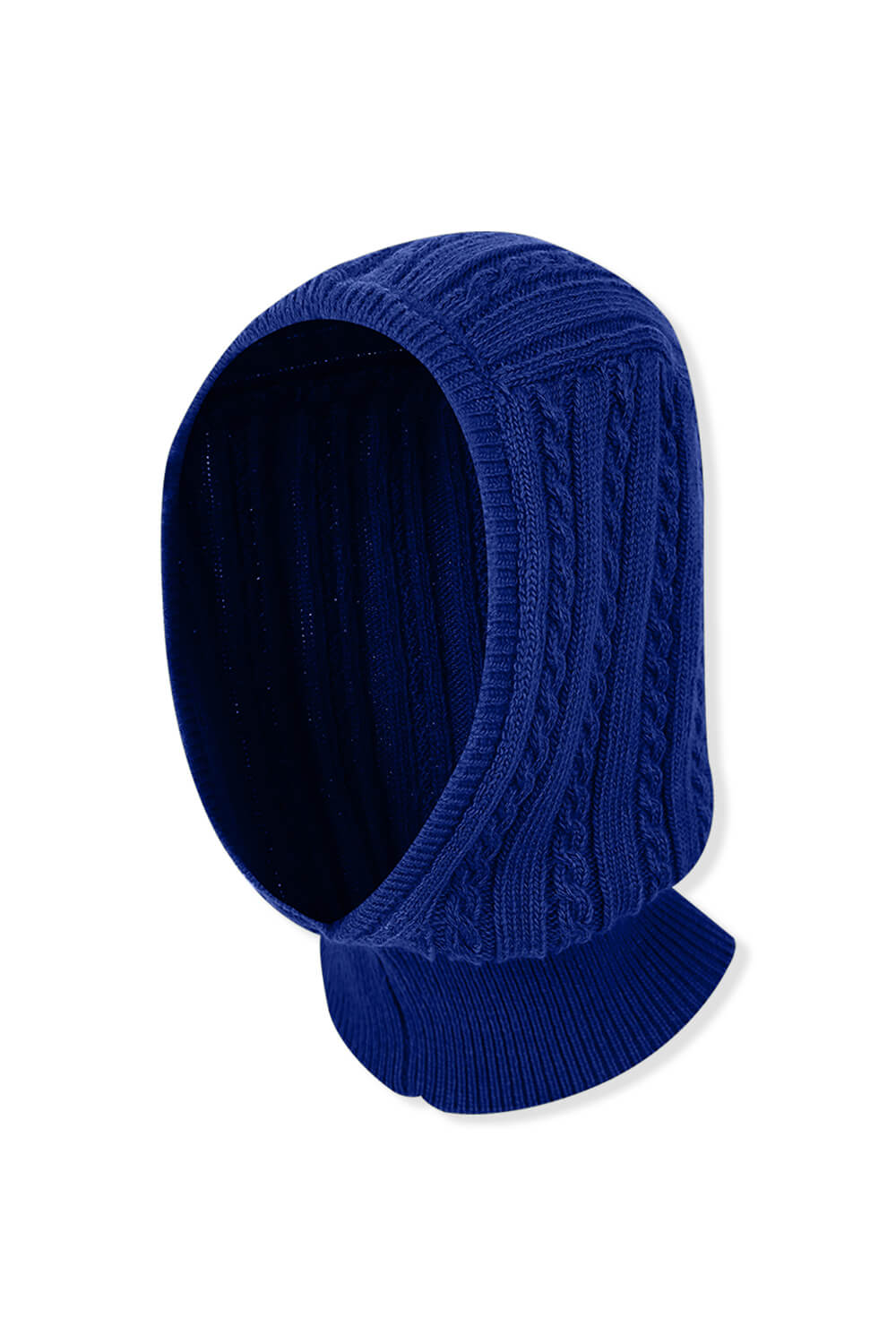 [2nd Reorder] Wearing Ryu Yi Seo (UNI) Monceau Cable Knit Balaclava_Royal Blue